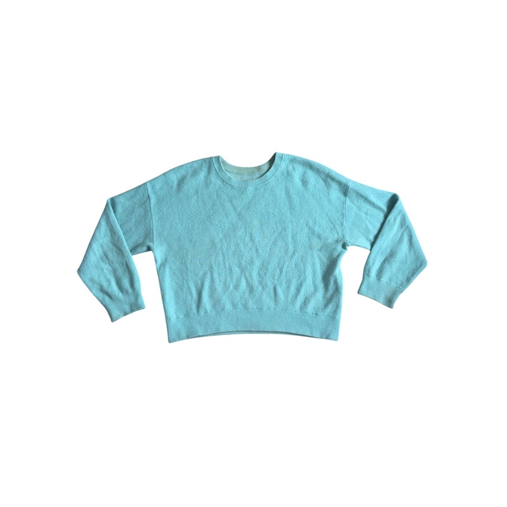 Vince Cashmere Sweater Womens Medium‎ Mint Green Good Crewneck Pullover Knit